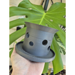 Refurbished Japanese-Style Pot, 8 cm – Slight Imperfection